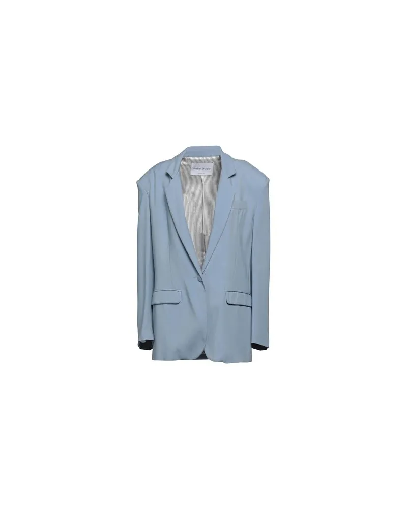 Hebe Studio ANZÜGE und CO-ORDS - Blazersauf YOOX.COM Himmelblau
