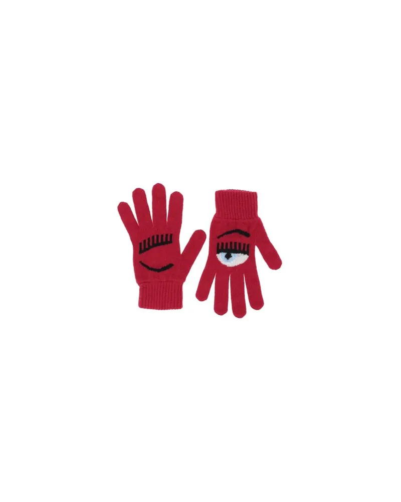 Chiara Ferragni ACCESSOIRES - Handschuheauf YOOX.COM Rot