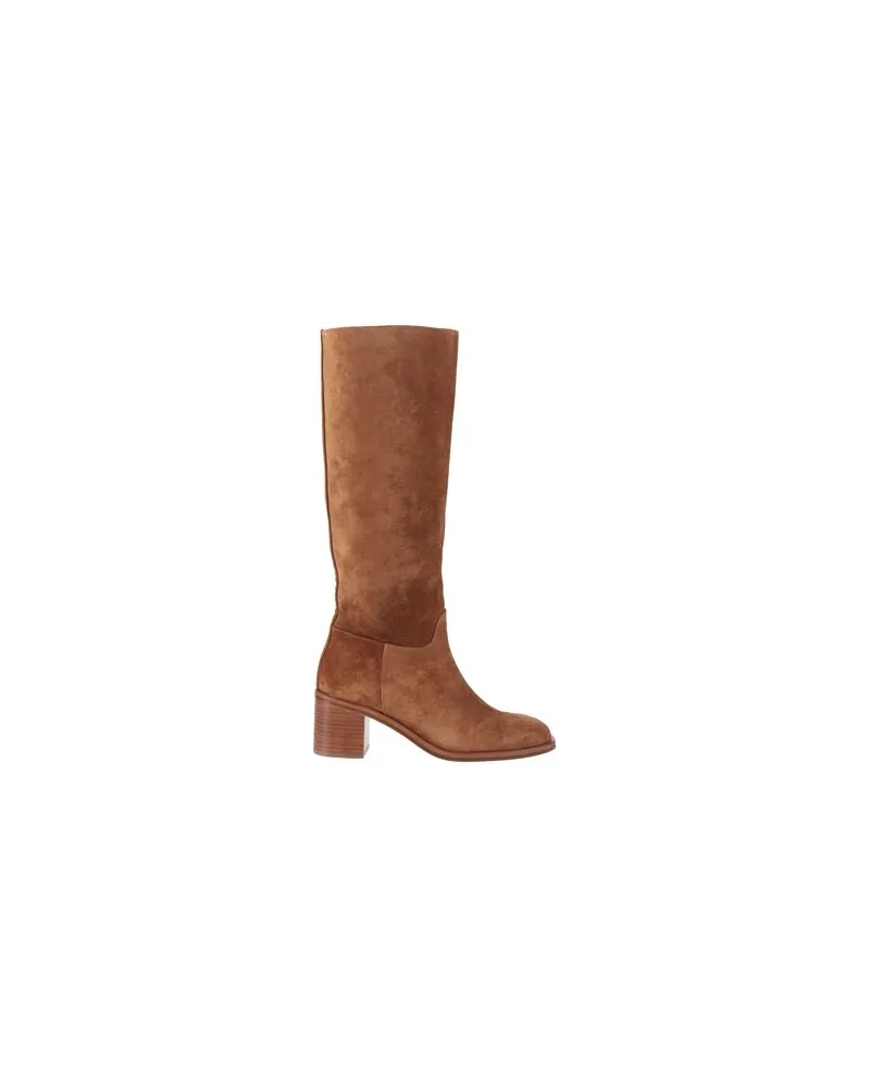 Stuart Weitzman SCHUHE - Stiefelauf YOOX.COM Kamel