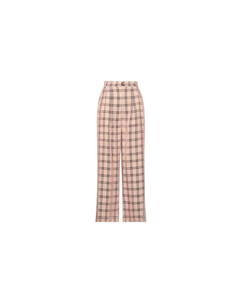 SOLOTRE HOSEN & RÖCKE - Hosenauf YOOX.COM Hellrosa