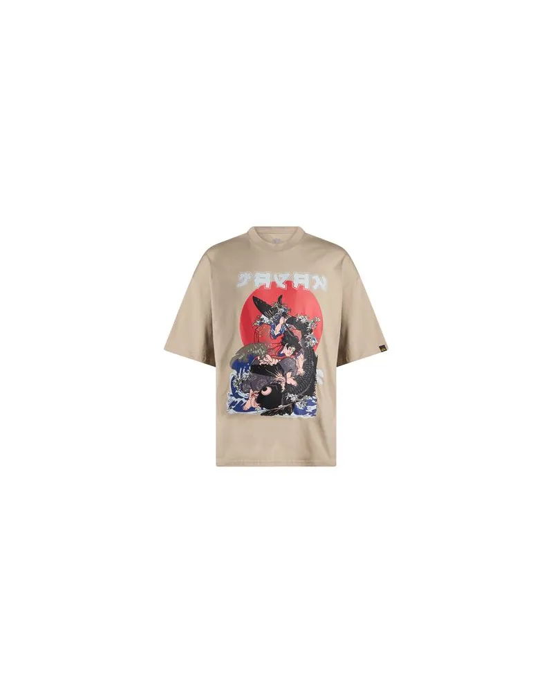 Alpha Industries TOPS - T-shirtsauf YOOX.COM Khaki