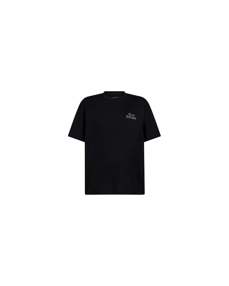 True Religion TOPS - T-shirtsauf YOOX.COM Schwarz
