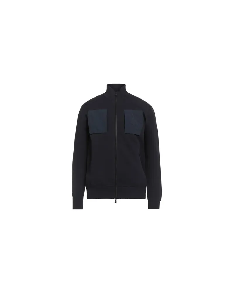People of Shibuya STRICKWAREN - Strickjackenauf YOOX.COM Marineblau