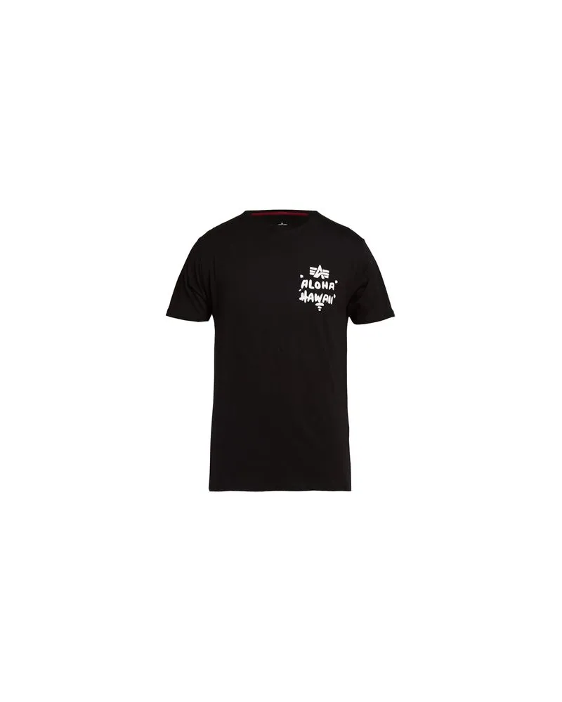 Alpha Industries TOPS - T-shirtsauf YOOX.COM Schwarz