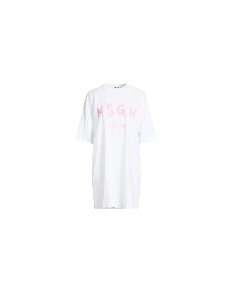 MSGM KLEIDER - Mini-Kleiderauf YOOX.COM Weiß