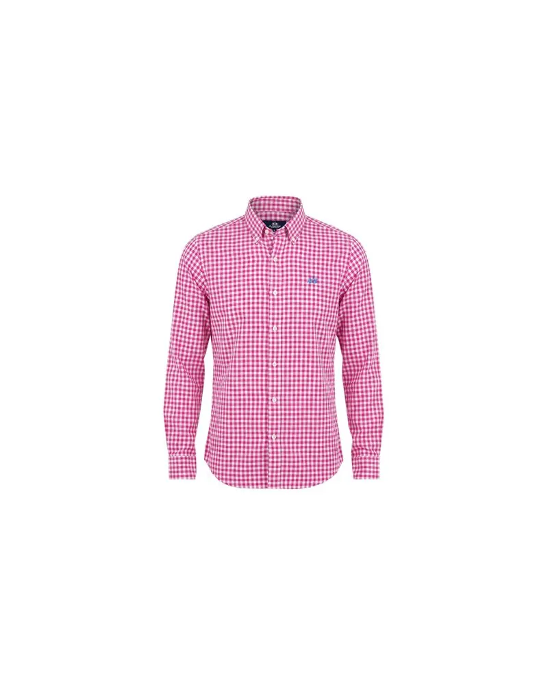 La Martina TOPS - Hemdenauf YOOX.COM Fuchsia