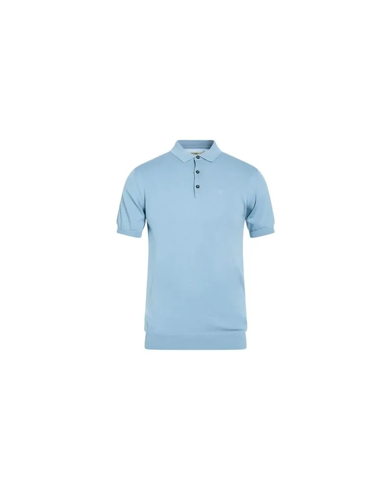 Fred Mello STRICKWAREN - Pulloverauf YOOX.COM Hellblau