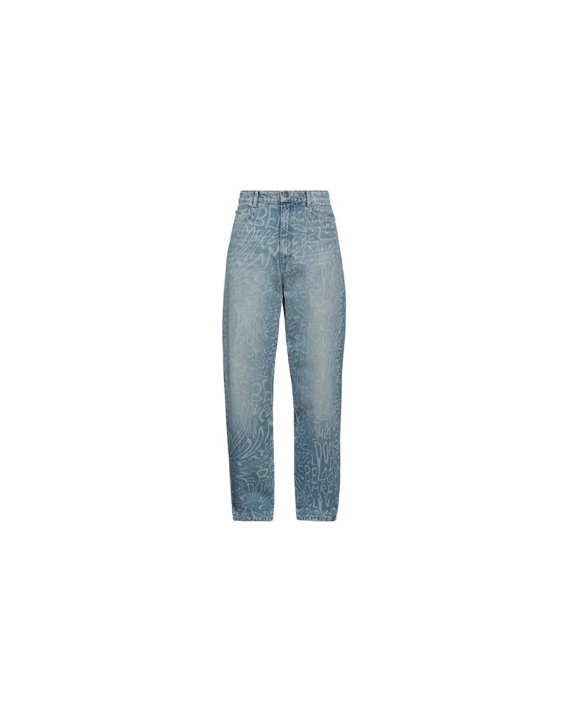 DOMREBEL HOSEN & RÖCKE - Jeanshosenauf YOOX.COM Blau