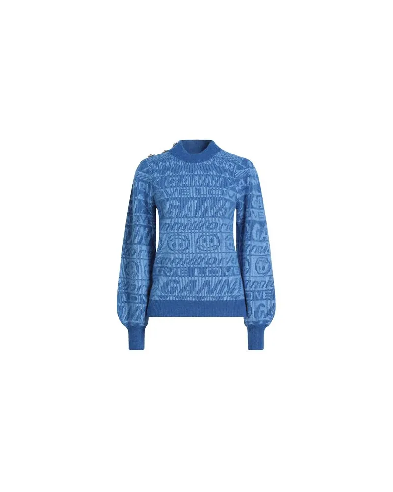 Ganni STRICKWAREN - Pulloverauf YOOX.COM Blau