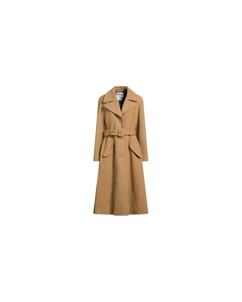 Moschino JACKEN & MÄNTEL - Mäntelauf YOOX.COM Kamel