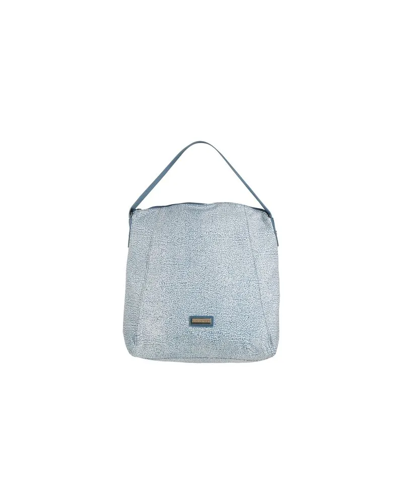 Borbonese TASCHEN - Handtaschenauf YOOX.COM Taubenblau