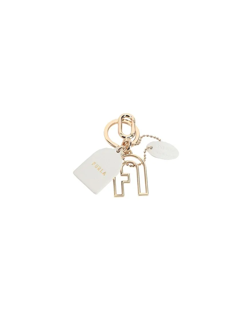 Furla VENUS KEYRING ARCH  - Kleinlederwaren - Schlüsselanhängerauf YOOX.COM Weiß