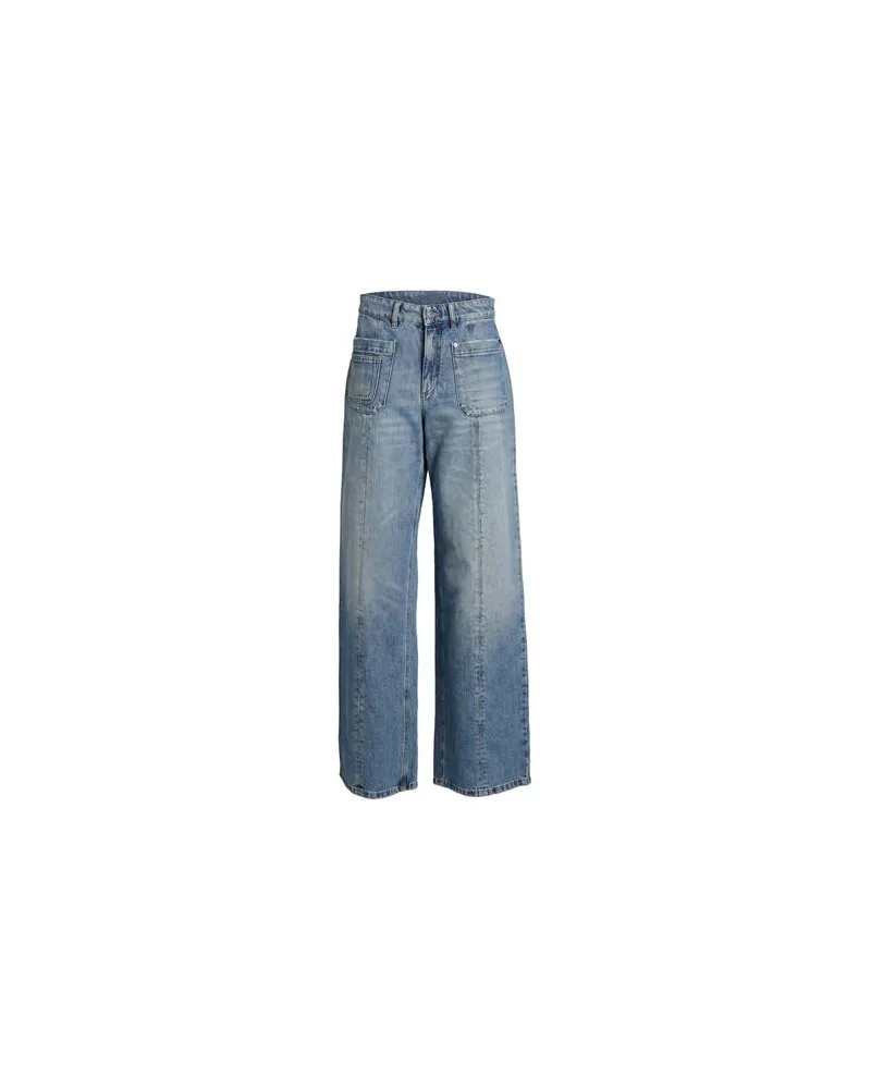 Blumarine HOSEN & RÖCKE - Jeanshosenauf YOOX.COM Blau