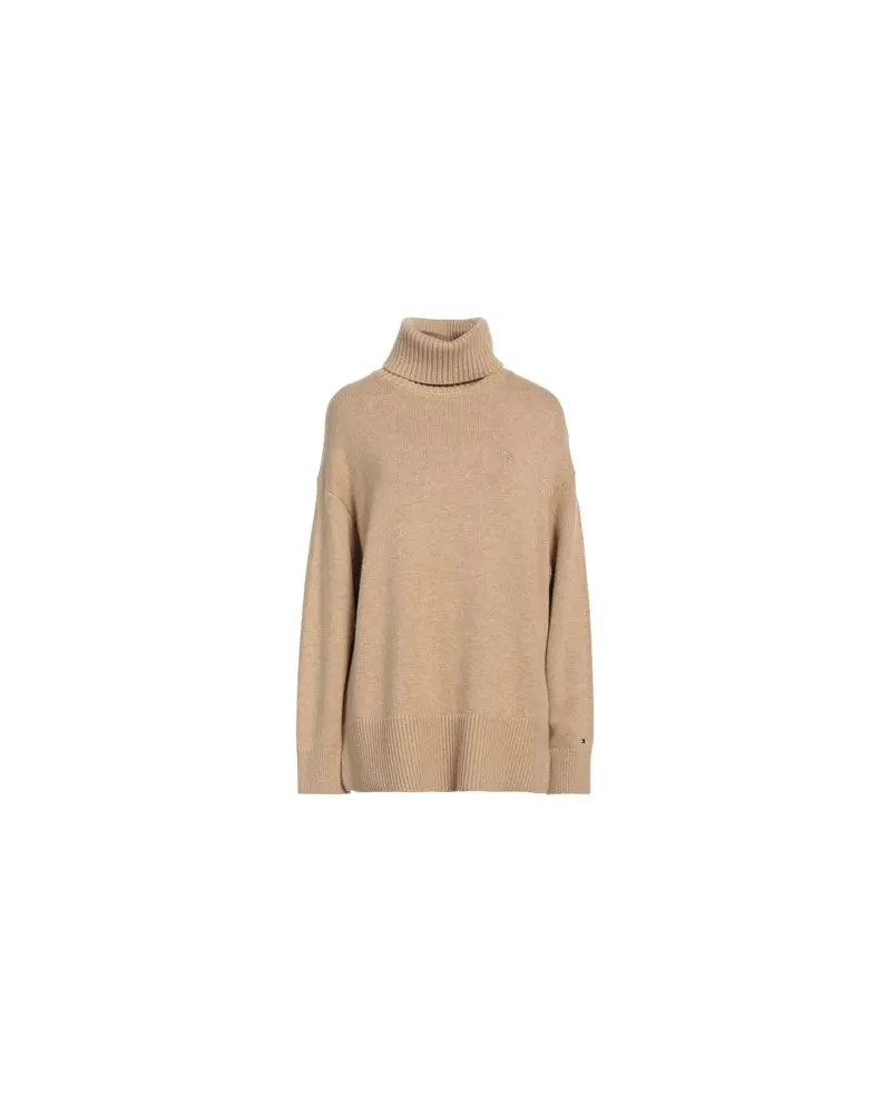 Tommy Hilfiger STRICKWAREN - Rollkragenpulloverauf YOOX.COM Kamel
