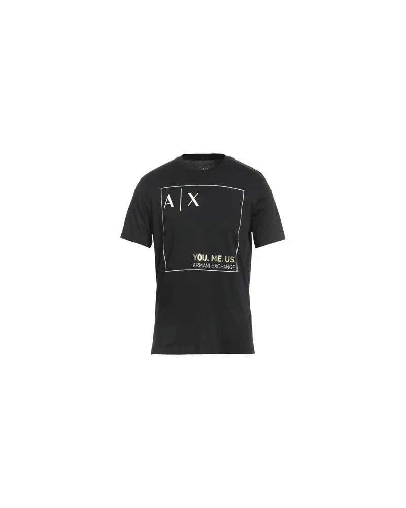 Armani Exchange TOPS - T-shirtsauf YOOX.COM Schwarz