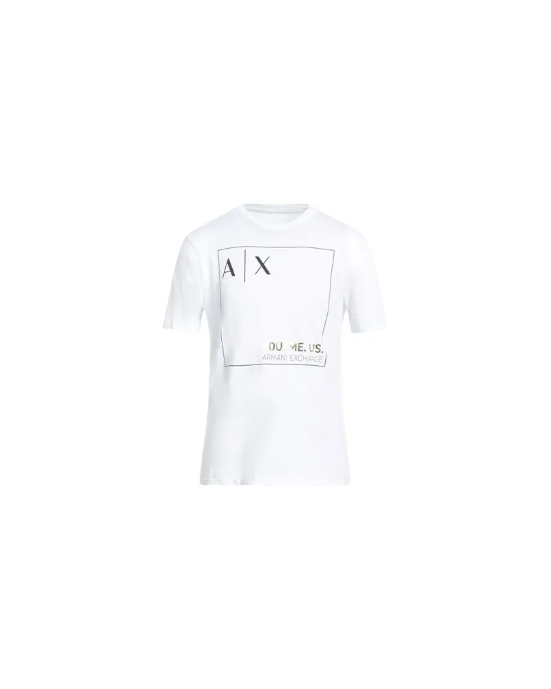 Armani Exchange TOPS - T-shirtsauf YOOX.COM Weiß