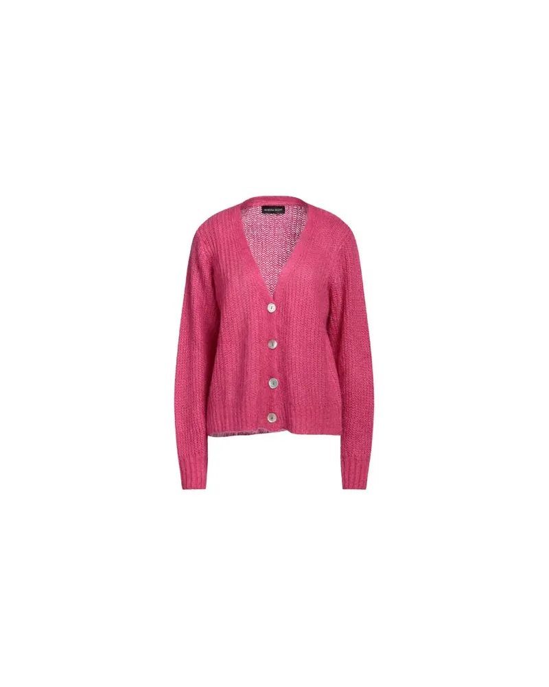 Vanessa Scott STRICKWAREN - Strickjackenauf YOOX.COM Magenta