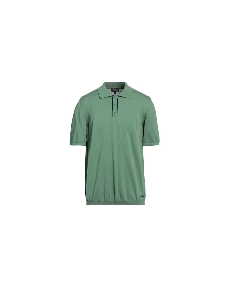A.P.C. STRICKWAREN - Pulloverauf YOOX.COM Grün