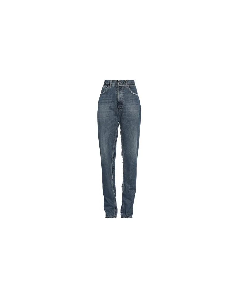 Maison Margiela HOSEN & RÖCKE - Jeanshosenauf YOOX.COM Blau