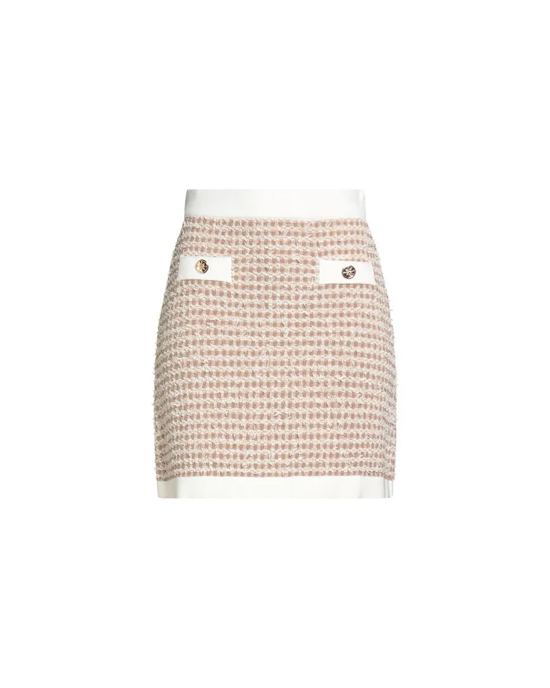 Elisabetta Franchi HOSEN & RÖCKE - Miniröckeauf YOOX.COM Beige