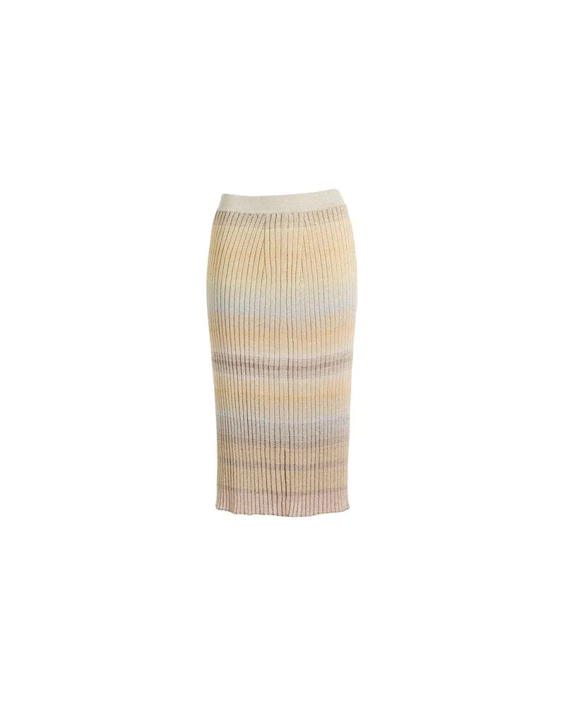 Missoni HOSEN & RÖCKE - Midi-Röckeauf YOOX.COM Beige