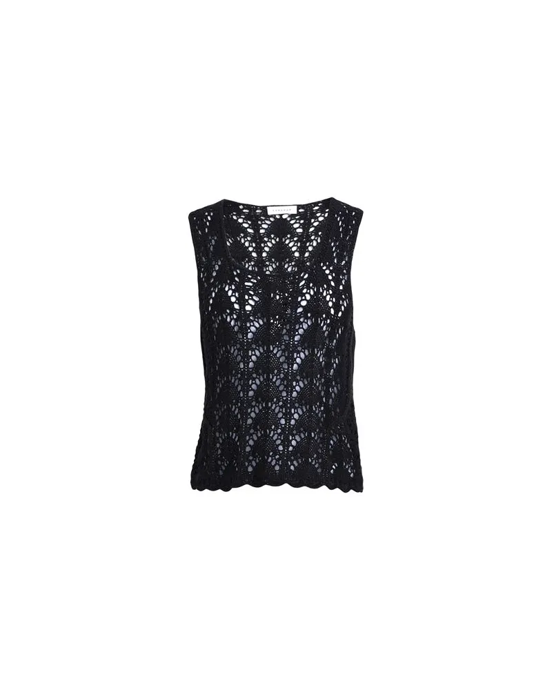 Topshop TOPS - Topsauf YOOX.COM Schwarz