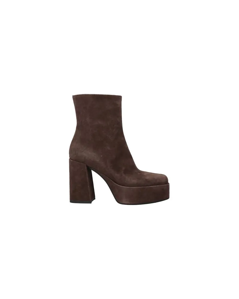Giampaolo Viozzi SCHUHE - Stiefelettenauf YOOX.COM Dunkelbraun