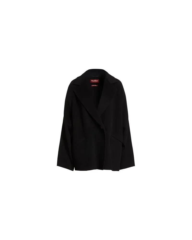 Max Mara JACKEN & MÄNTEL - Mäntelauf YOOX.COM Schwarz