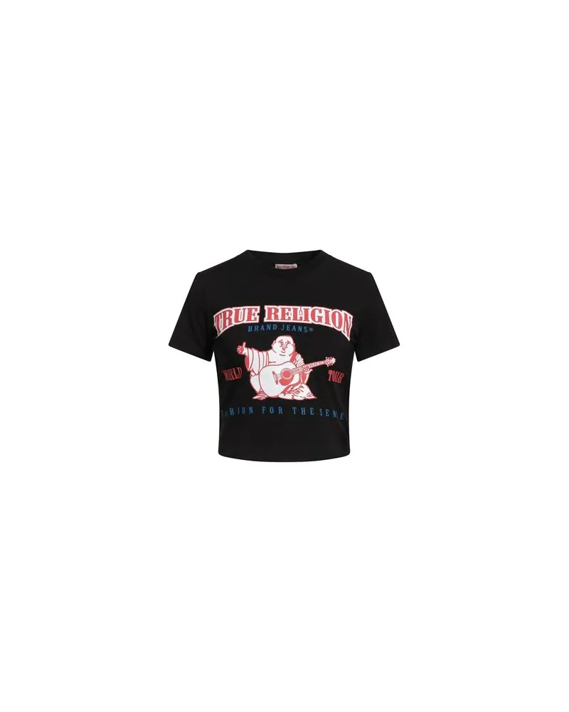 True Religion TOPS - T-shirtsauf YOOX.COM Schwarz