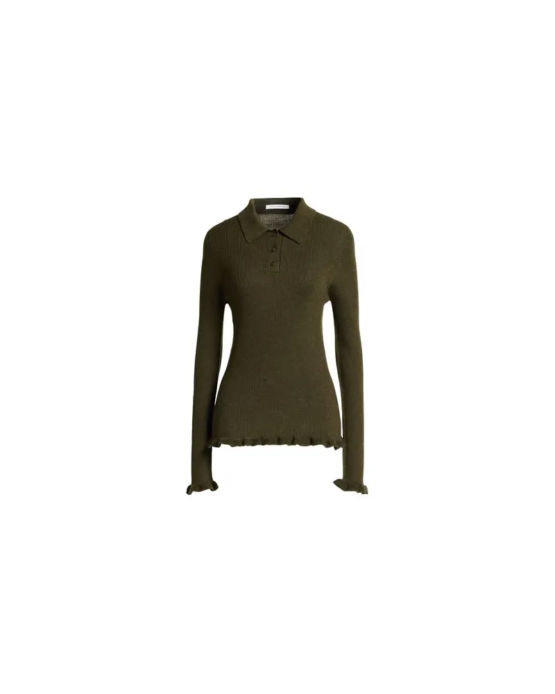 Cecilie Bahnsen STRICKWAREN - Pulloverauf YOOX.COM Militärgrün