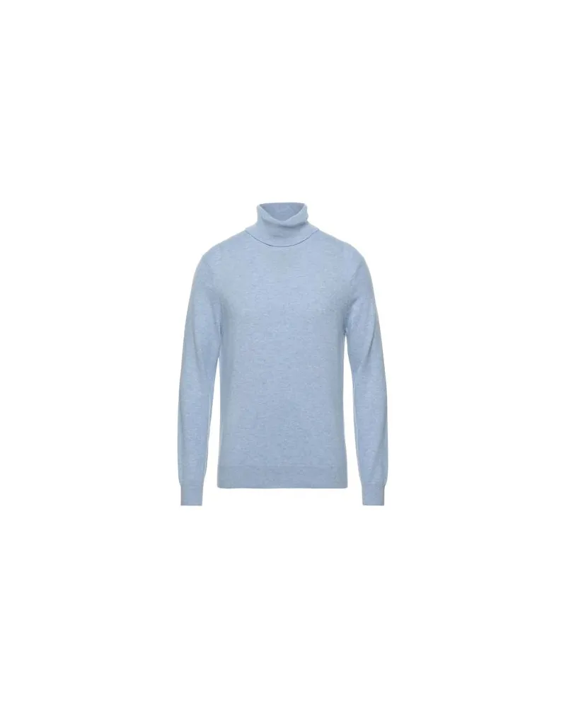 Malo STRICKWAREN - Rollkragenpulloverauf YOOX.COM Himmelblau