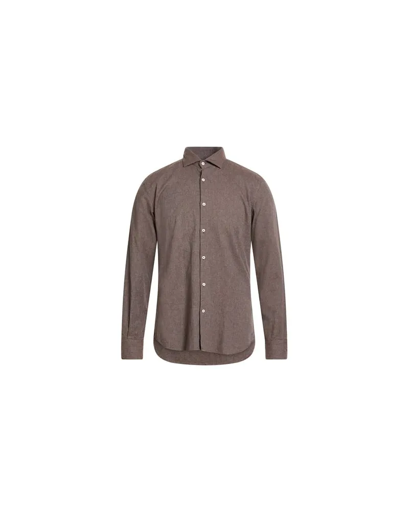 Brooksfield TOPS - Hemdenauf YOOX.COM Braun