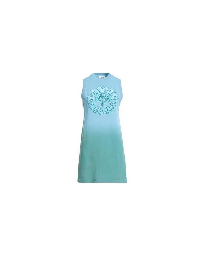 Lanvin KLEIDER - Mini-Kleiderauf YOOX.COM Himmelblau
