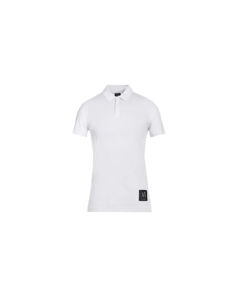Armani Exchange TOPS - Poloshirtsauf YOOX.COM Weiß