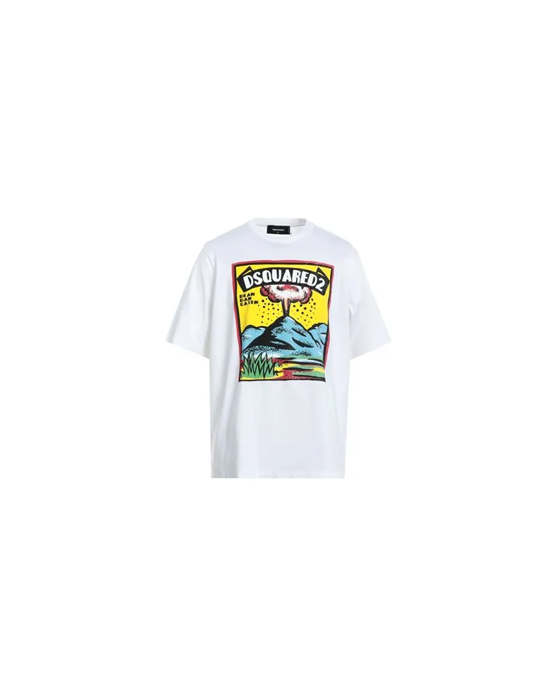 Dsquared2 TOPS - T-shirtsauf YOOX.COM Weiß