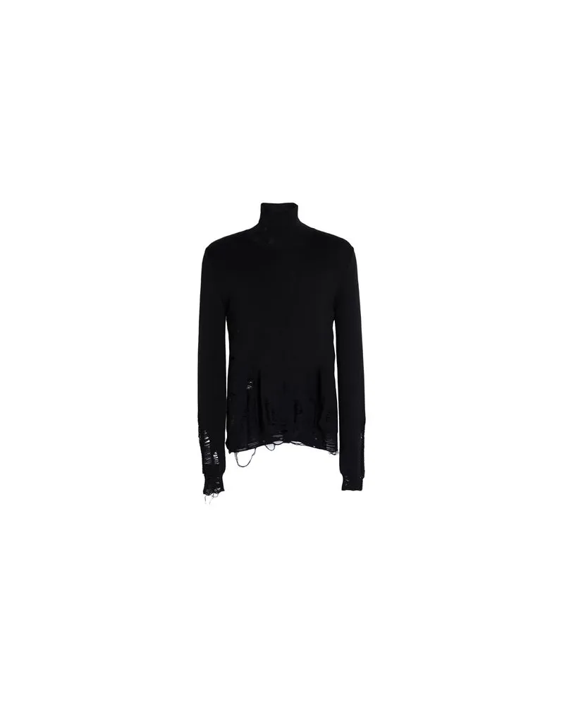 Maison Margiela STRICKWAREN - Rollkragenpulloverauf YOOX.COM Schwarz