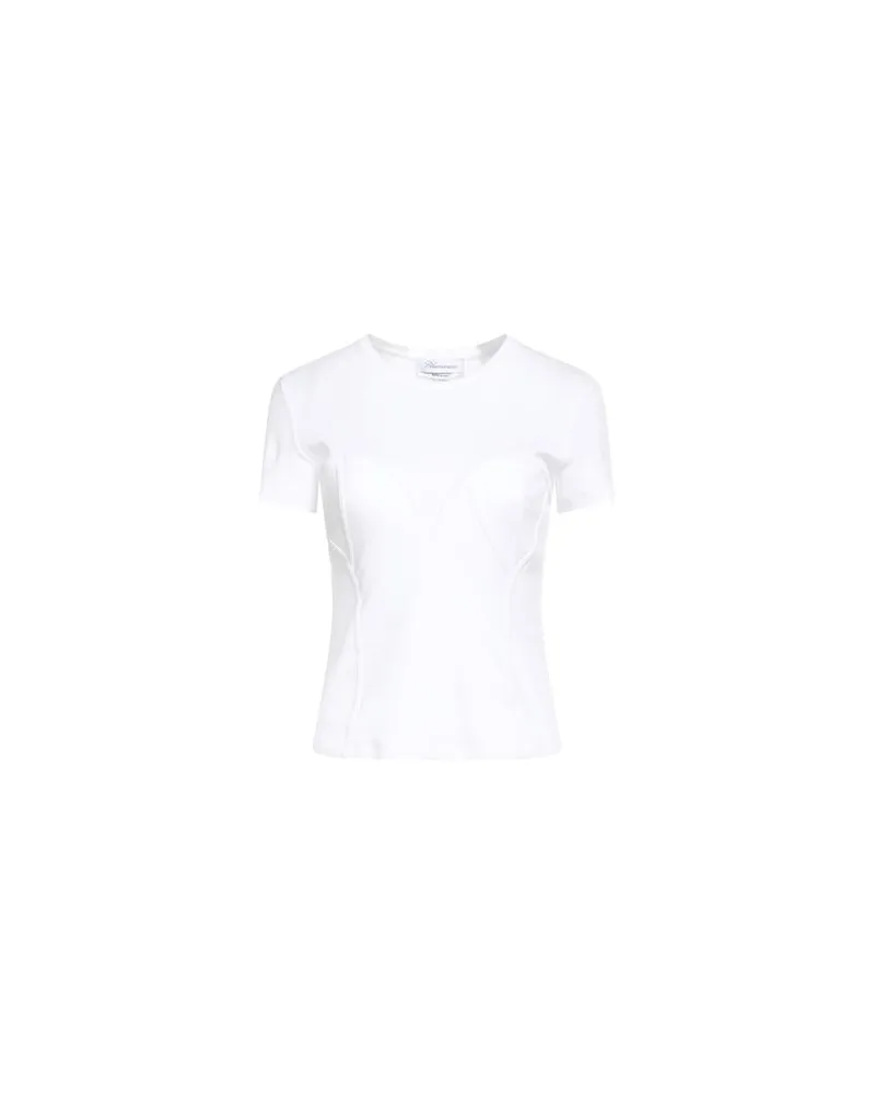 Blumarine TOPS - T-shirtsauf YOOX.COM Weiß