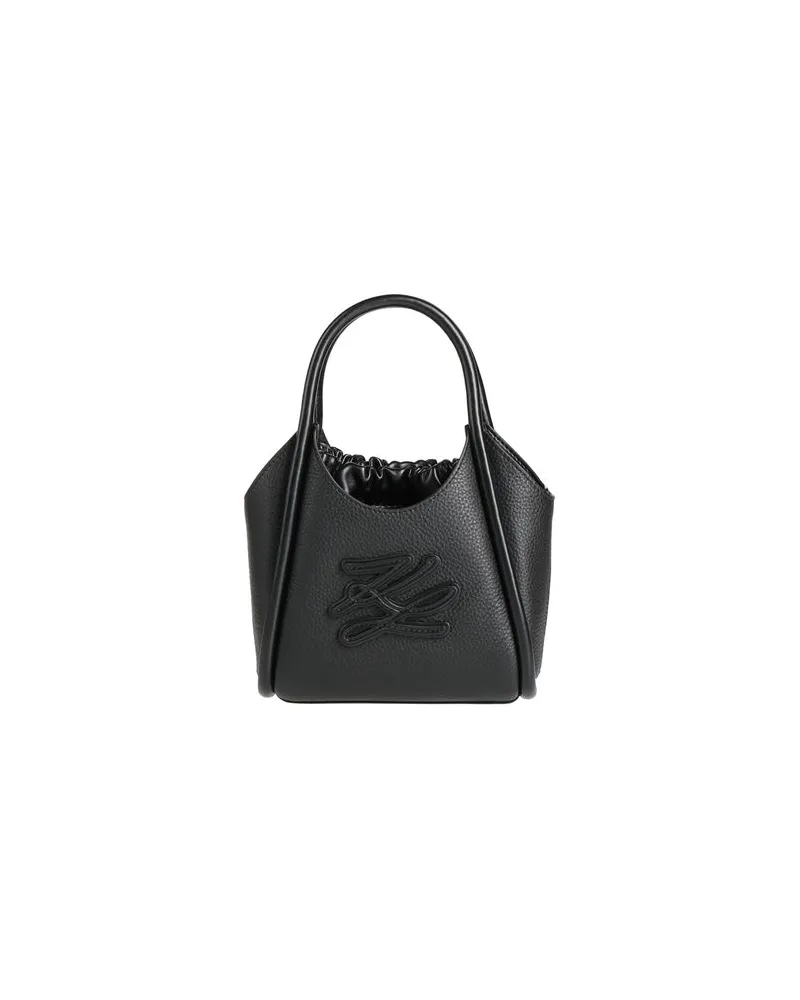 Karl Lagerfeld K/AUTOGRAPH PATCH MINI TOTE BAG - TASCHEN - Handtaschenauf YOOX.COM Schwarz