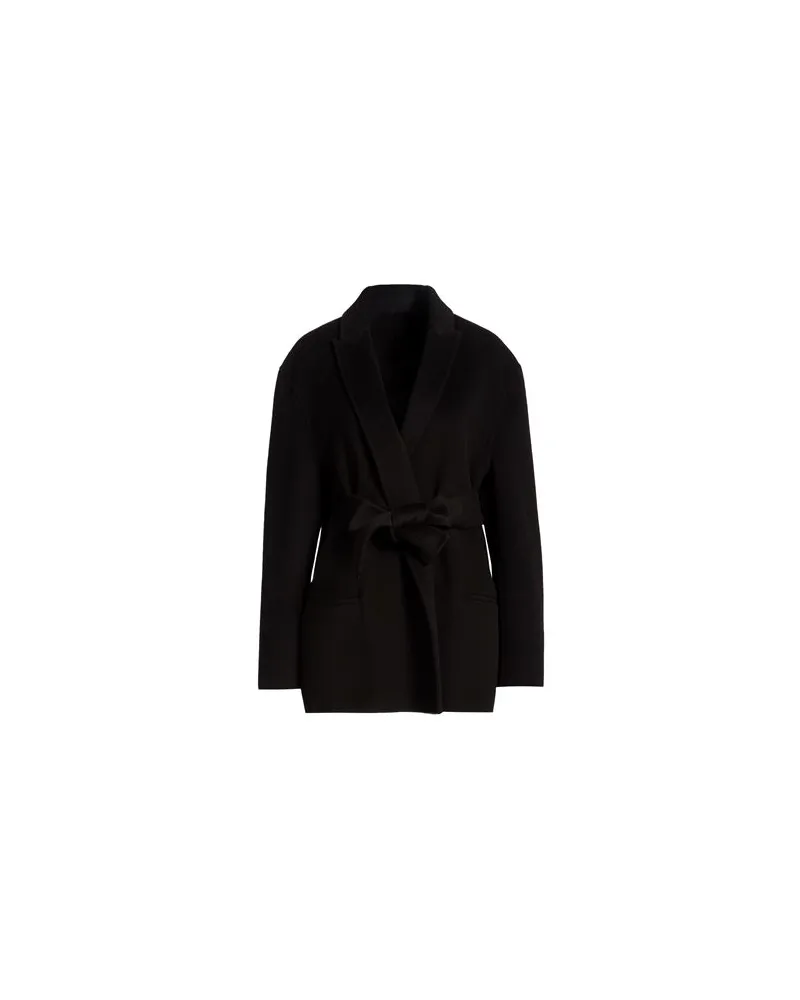 Alberta Ferretti JACKEN & MÄNTEL - Mäntelauf YOOX.COM Schwarz