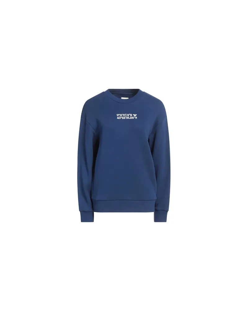 Emporio Armani TOPS - Sweatshirtsauf YOOX.COM Blau