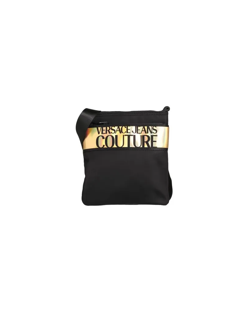 Versace Jeans TASCHEN - Umhängetascheauf YOOX.COM Schwarz