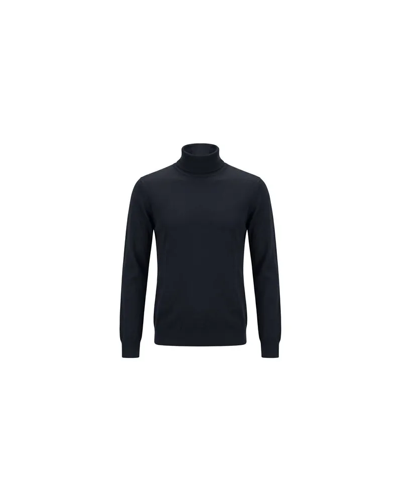 Paolo Pecora Milano STRICKWAREN - Rollkragenpulloverauf YOOX.COM Marineblau