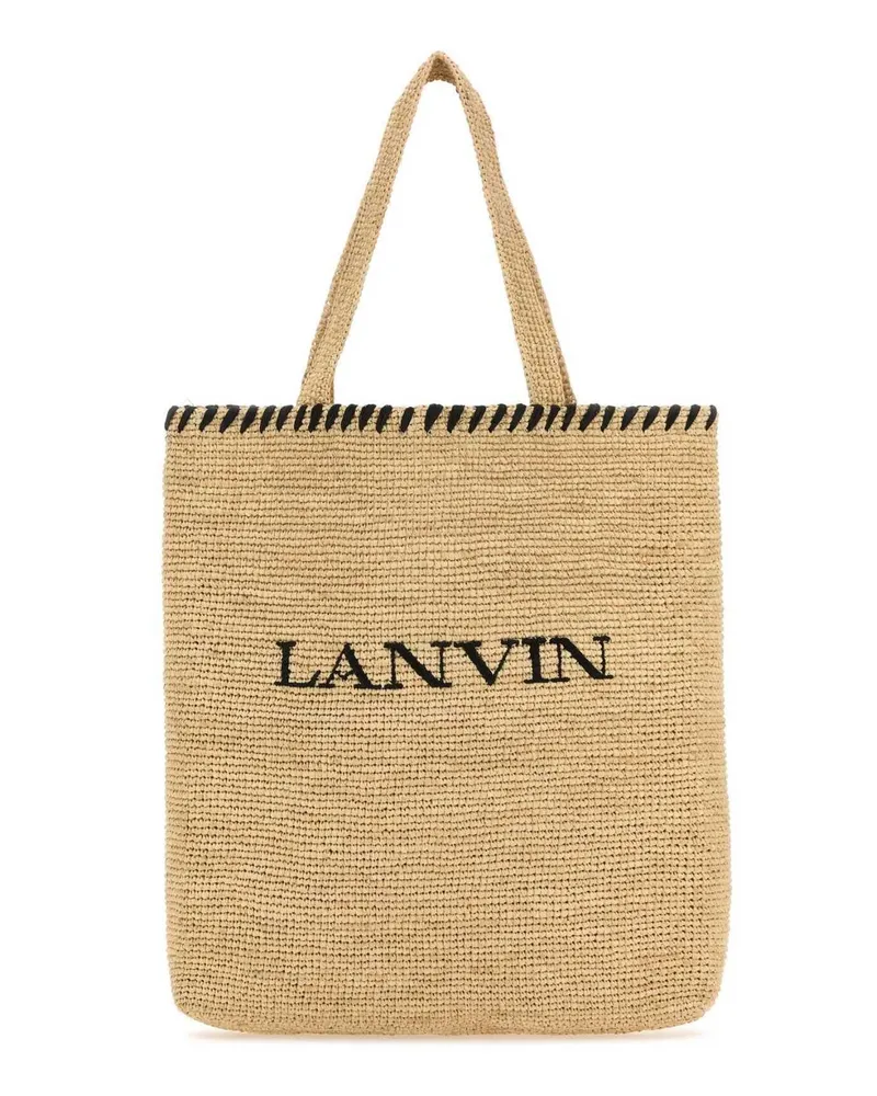 Lanvin Schultertasche Sand