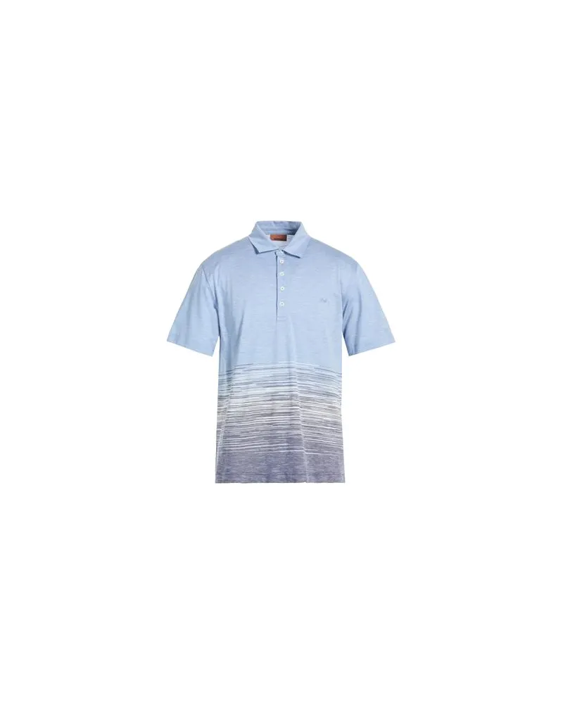 Missoni TOPS - Poloshirtsauf YOOX.COM Himmelblau