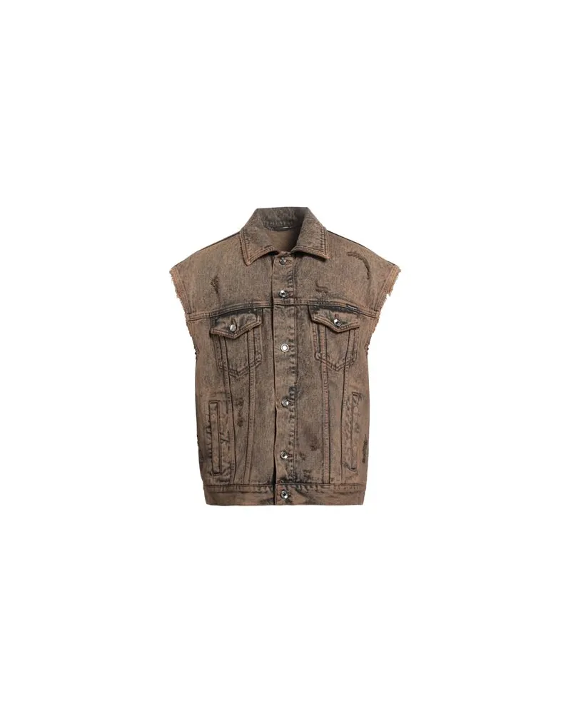 Dolce & Gabbana JACKEN & MÄNTEL - Jeansjacken/Mäntelauf YOOX.COM Khaki