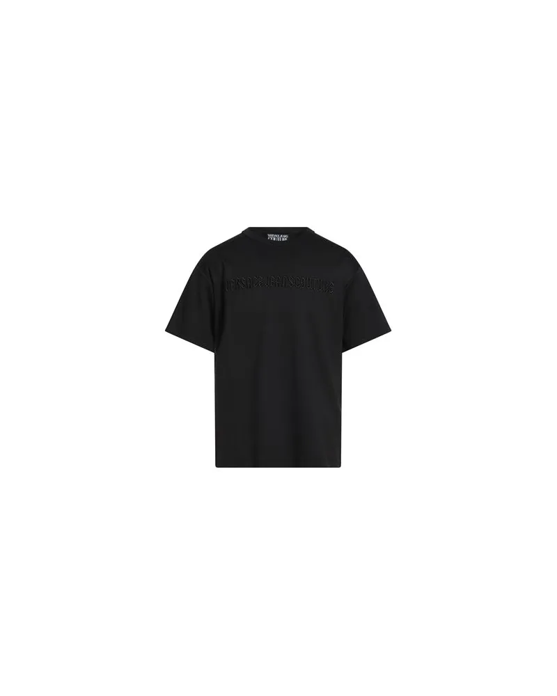 Versace Jeans TOPS - T-shirtsauf YOOX.COM Schwarz