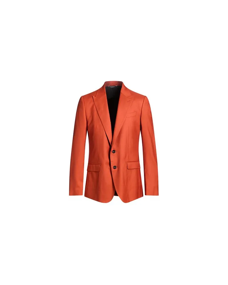 Dolce & Gabbana ANZÜGE und CO-ORDS - Blazersauf YOOX.COM Rostrot