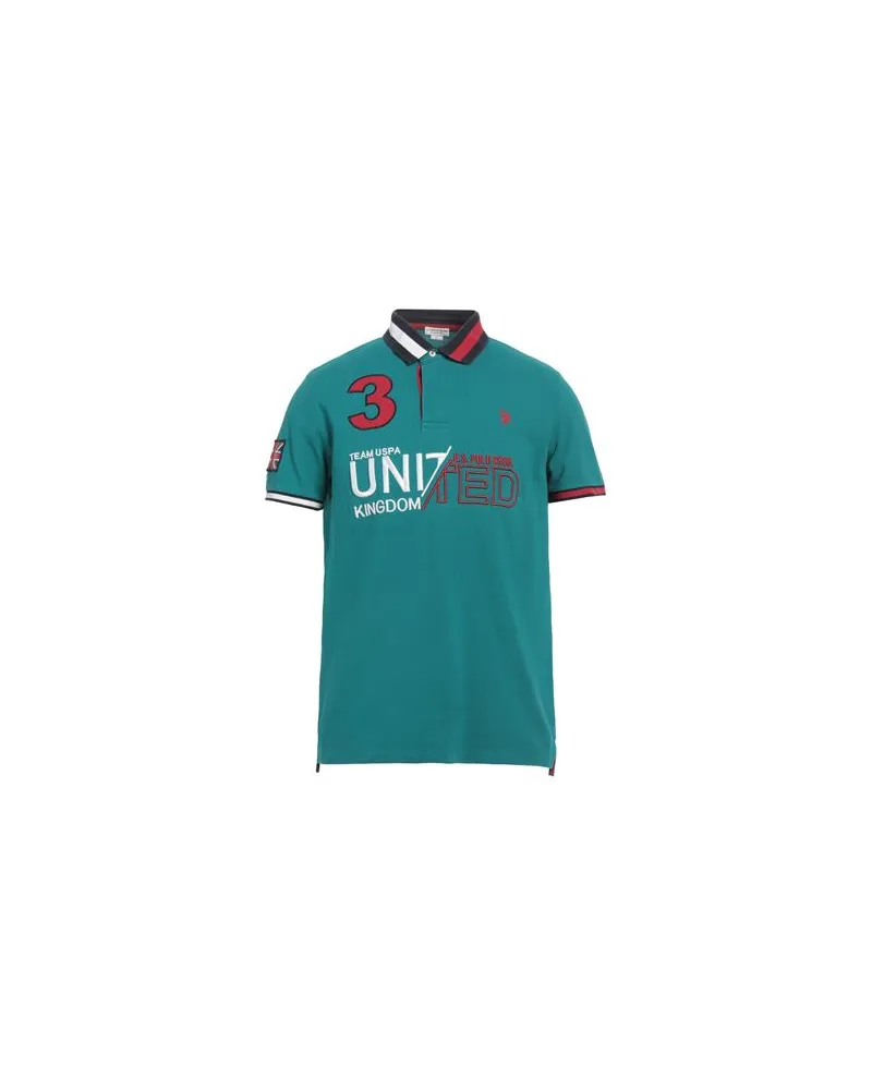 U.S. Polo Assn.  TOPS - Poloshirtsauf YOOX.COM Aquamarin