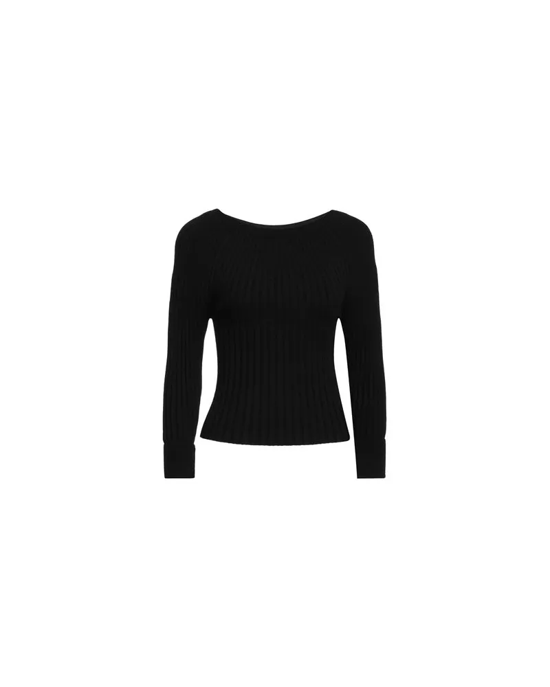 Alpha Studio STRICKWAREN - Pulloverauf YOOX.COM Schwarz