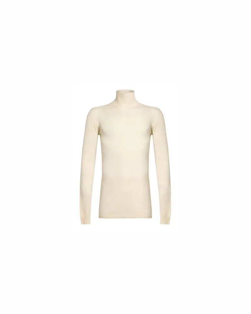 Rick Owens STRICKWAREN - Rollkragenpulloverauf YOOX.COM Cremeweiß